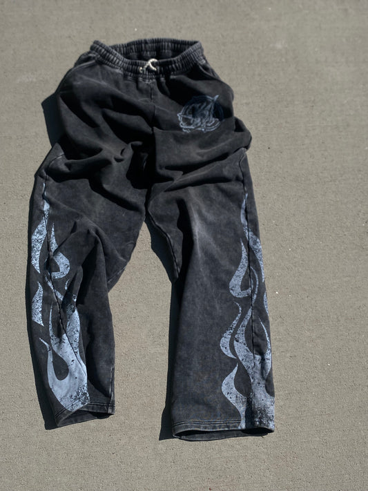 Charcoal Collection “OREO” Oversized SweatPants